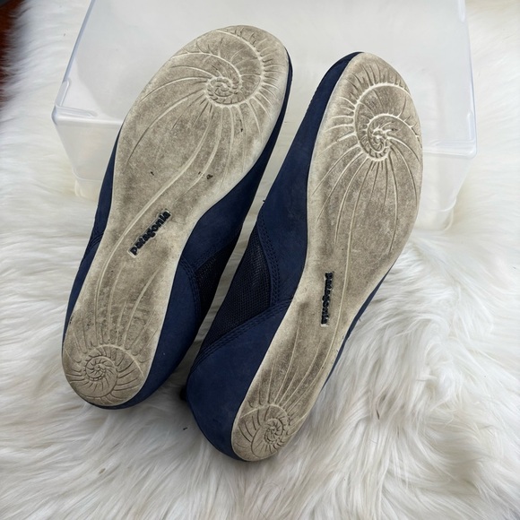 Patagonia Blue Flats with Perforated Design and Slip-On Style - Picture 5 of 8